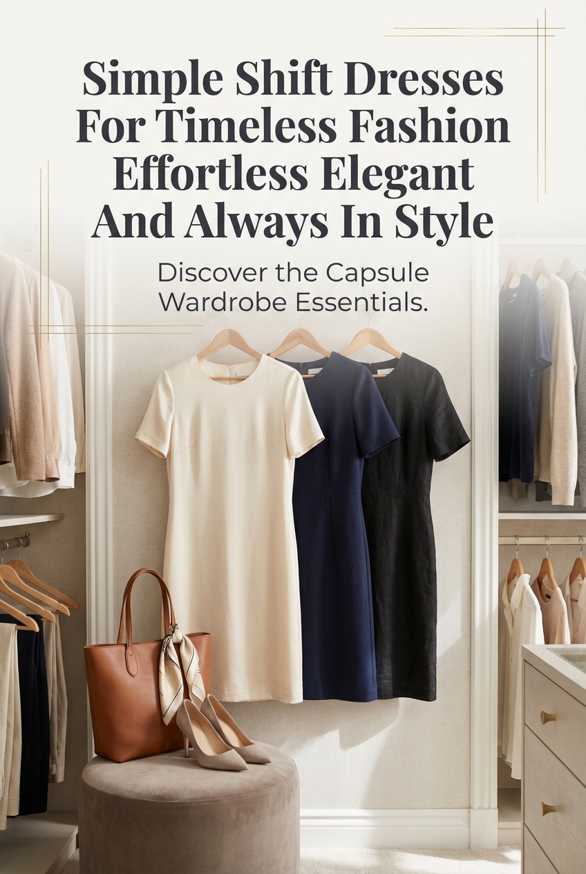 Simple Shift Dresses For Timeless Fashion Effortless Elegant And Always In Style - photo 2