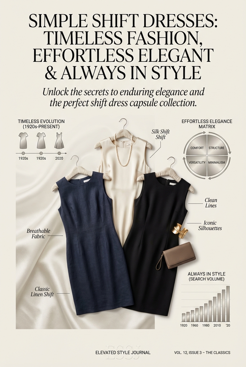 Simple Shift Dresses For Timeless Fashion Effortless Elegant And Always In Style - photo 3