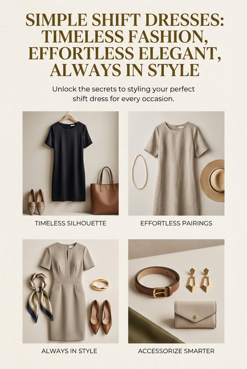 Simple Shift Dresses For Timeless Fashion Effortless Elegant And Always In Style - photo 4