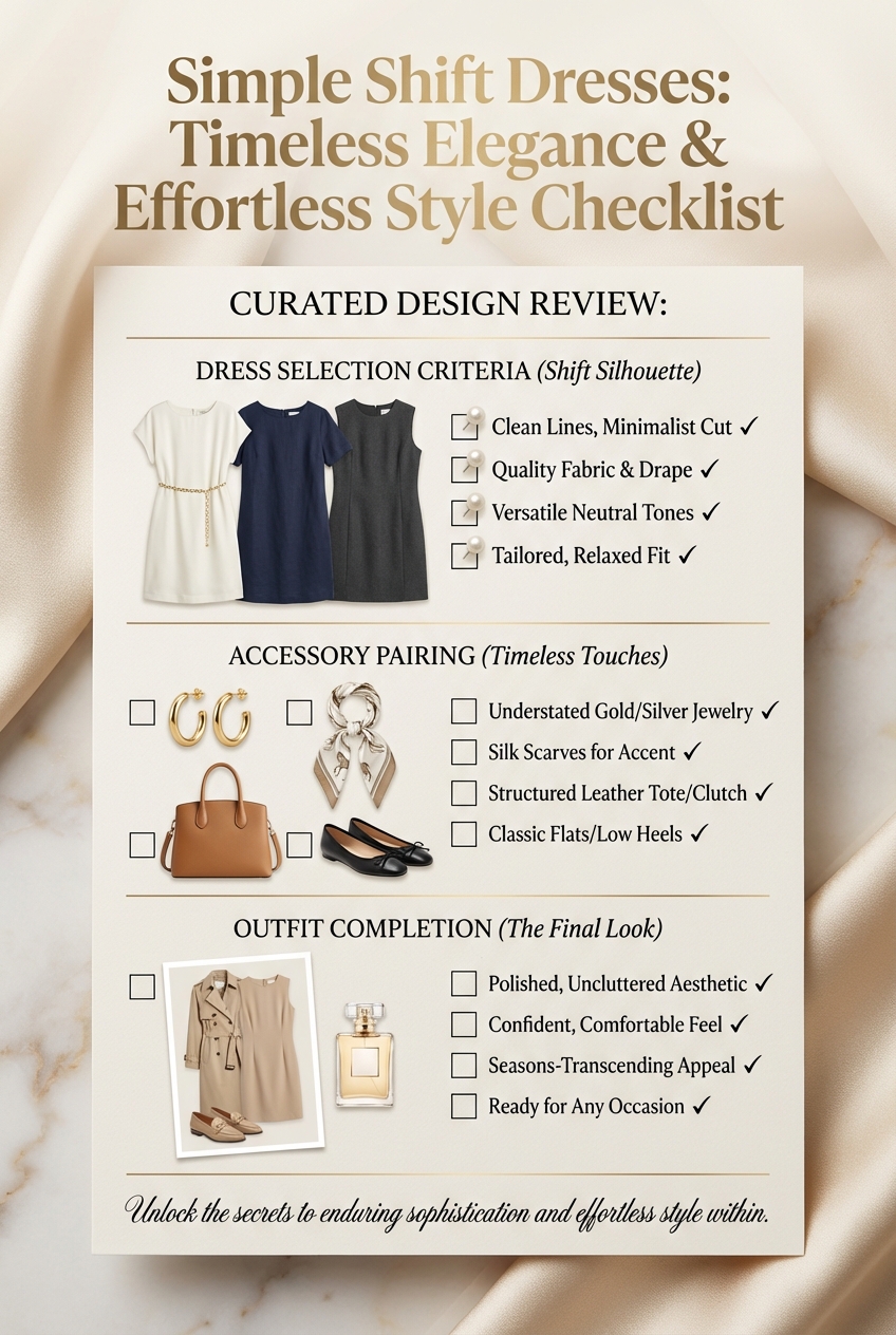 Simple Shift Dresses For Timeless Fashion Effortless Elegant And Always In Style - photo 5