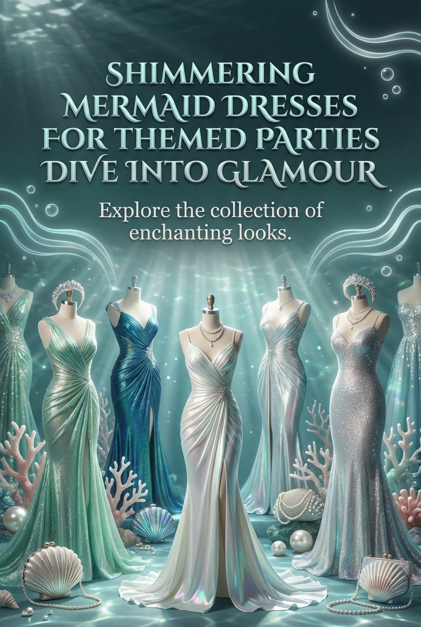 Shimmering Mermaid Dresses For Themed Parties Dive Into Glamour - photo 2