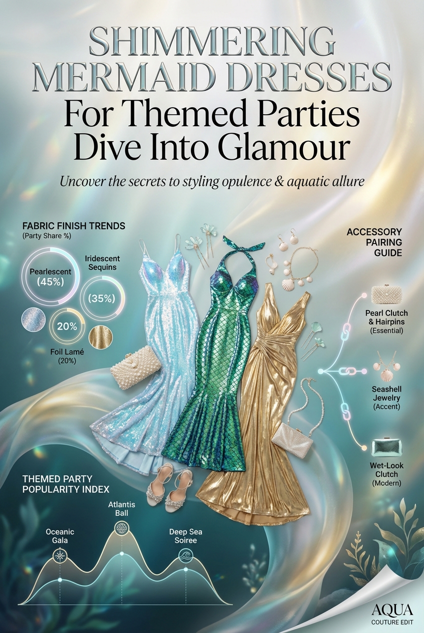 Shimmering Mermaid Dresses For Themed Parties Dive Into Glamour - photo 3