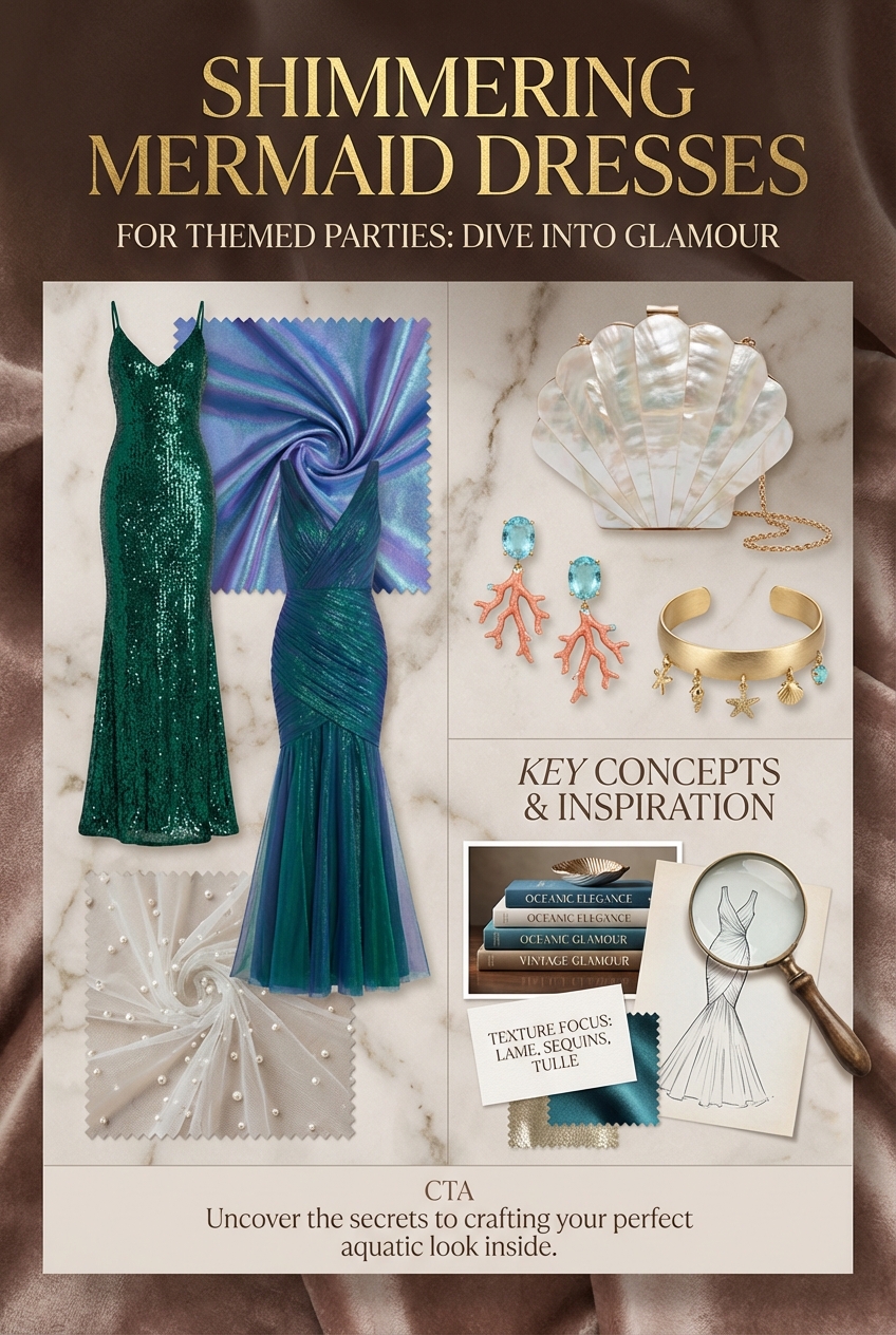 Shimmering Mermaid Dresses For Themed Parties Dive Into Glamour - photo 4