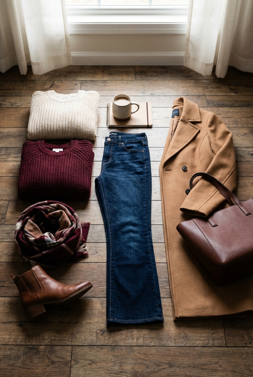 Pear Shape Winter Capsule Wardrobe