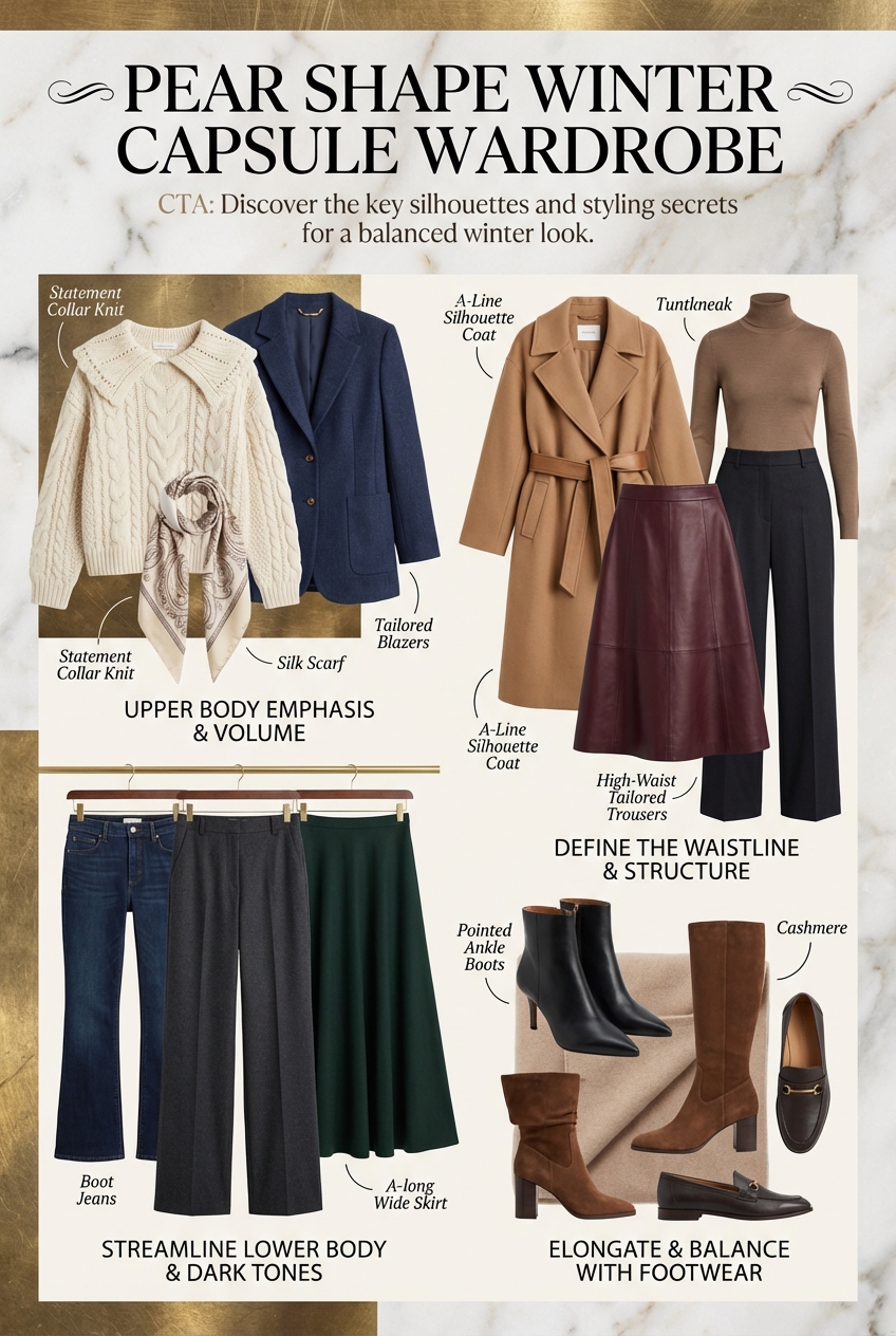 Pear Shape Winter Capsule Wardrobe - photo 4