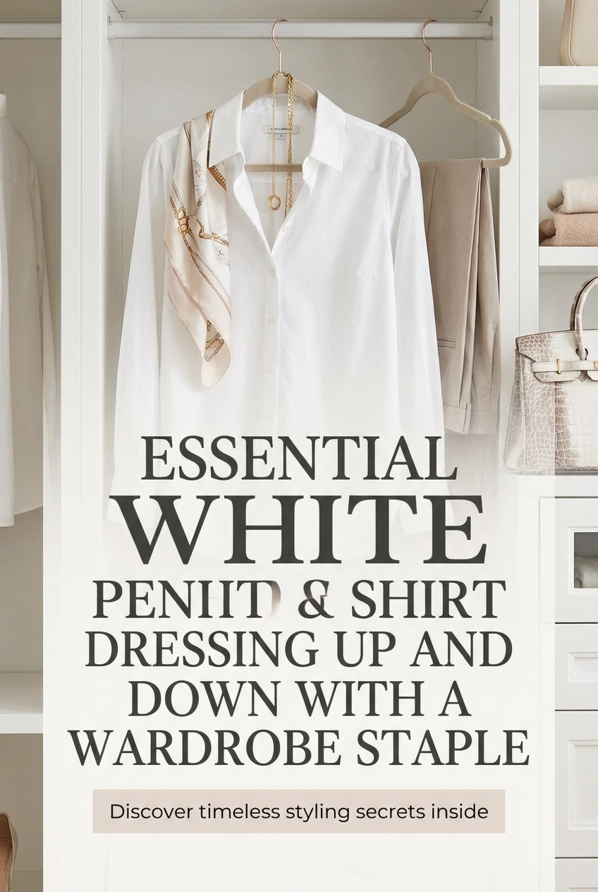 Essential White Shirt Dressing Up And Down With A Wardrobe Staple - photo 2
