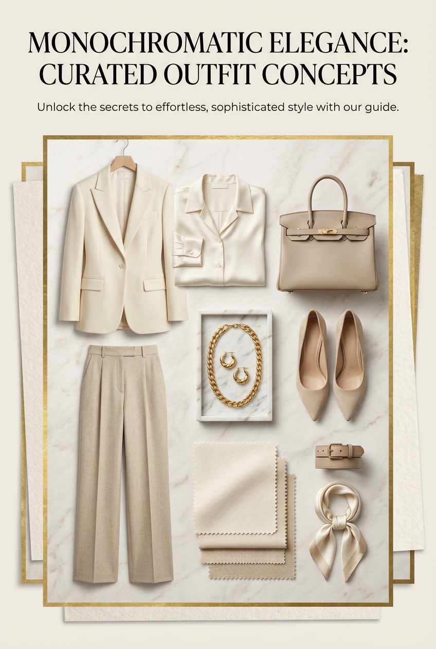 Monochromatic Outfit Ideas That Exude Elegance - photo 4