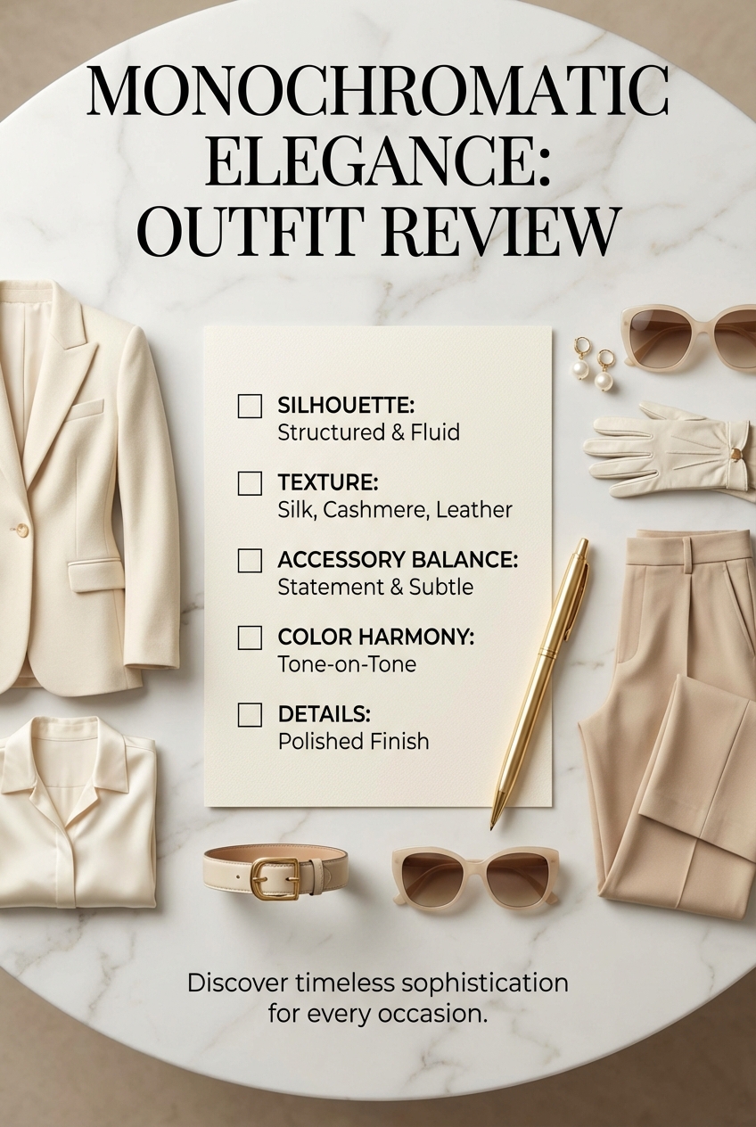 Monochromatic Outfit Ideas That Exude Elegance - photo 5