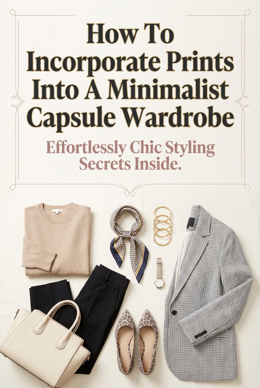 How To Incorporate Prints Into A Minimalist Capsule Wardrobe - photo 2