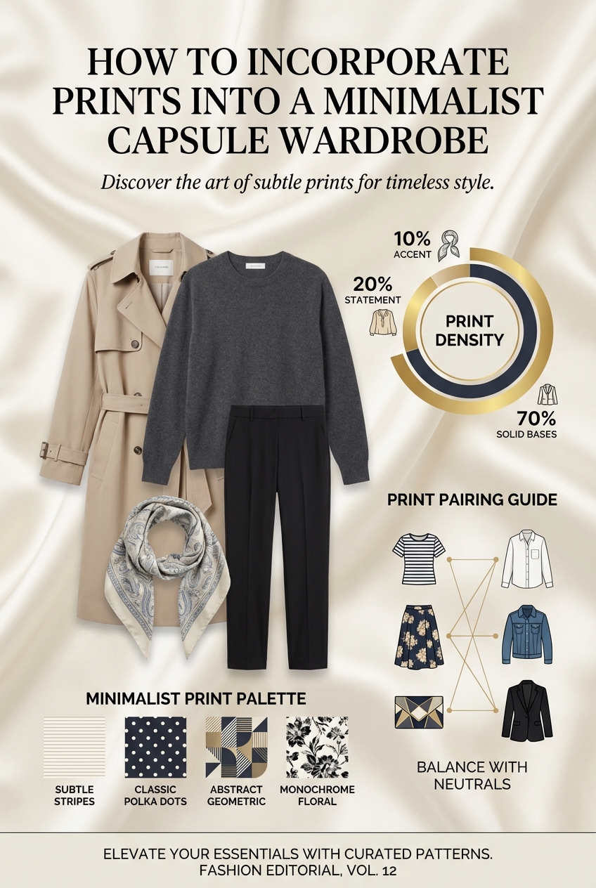 How To Incorporate Prints Into A Minimalist Capsule Wardrobe - photo 3