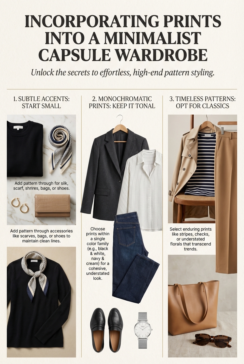 How To Incorporate Prints Into A Minimalist Capsule Wardrobe - photo 4