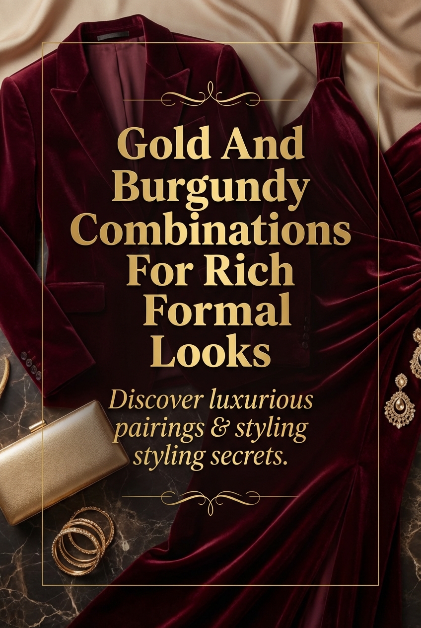 Gold And Burgundy Combinations For Rich Formal Looks - photo 2
