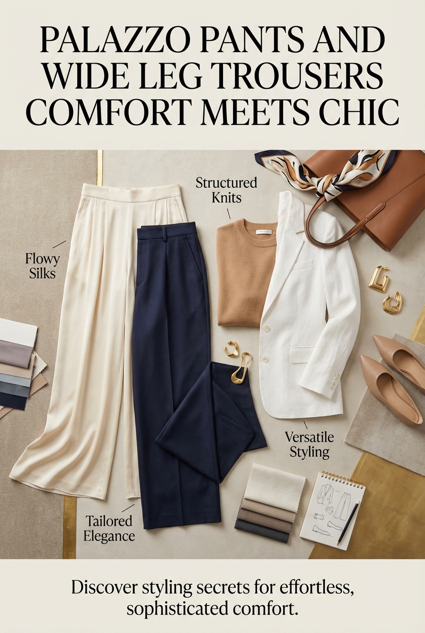 Palazzo Pants And Wide Leg Trousers Comfort Meets Chic - photo 4