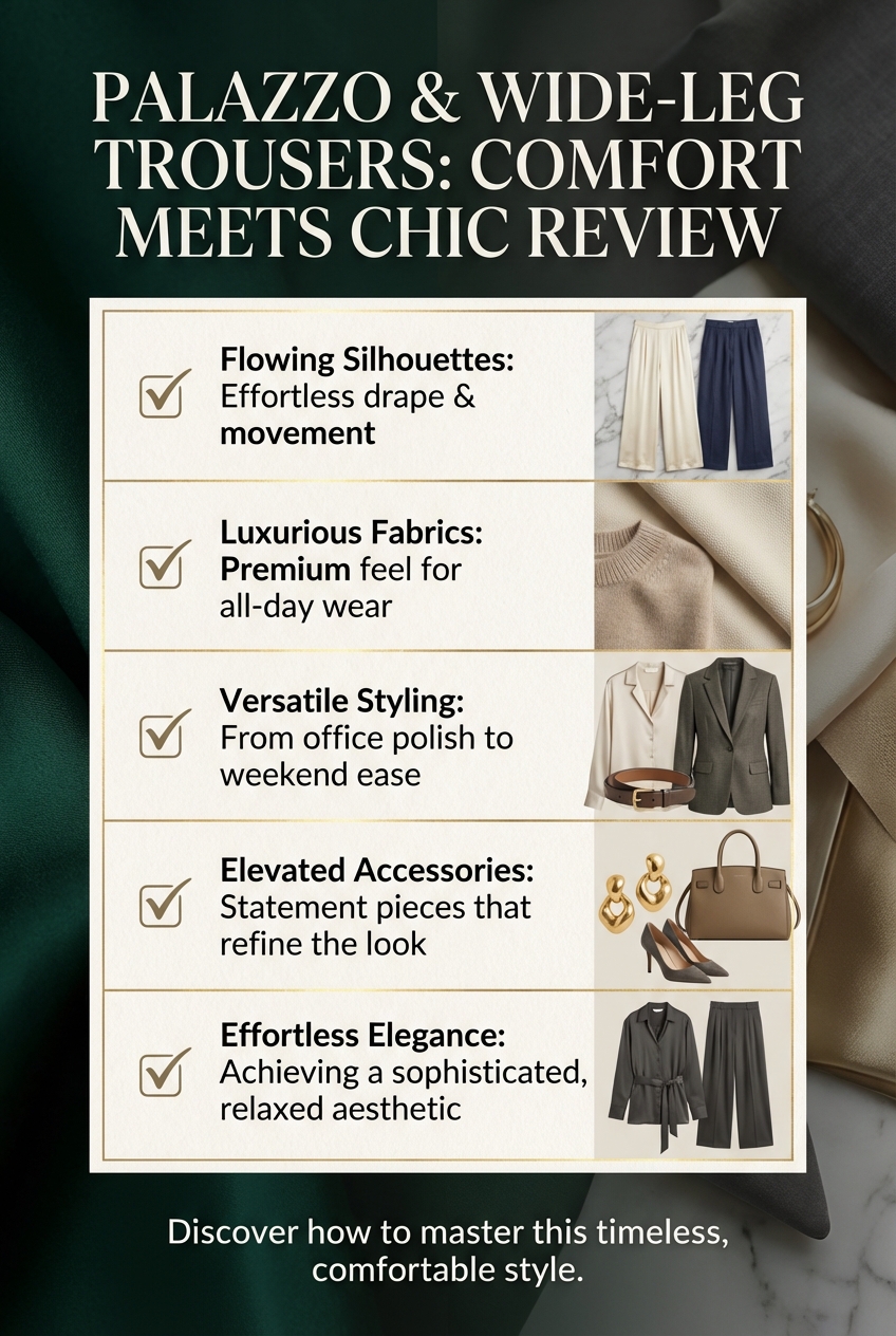 Palazzo Pants And Wide Leg Trousers Comfort Meets Chic - photo 5
