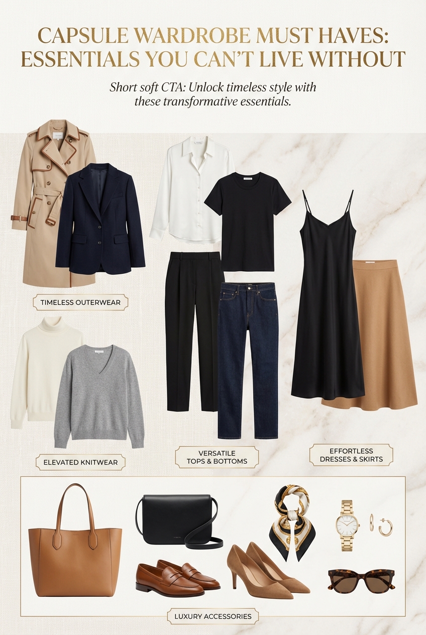 Capsule Wardrobe Must Haves Essentials You Cant Live Without - photo 4