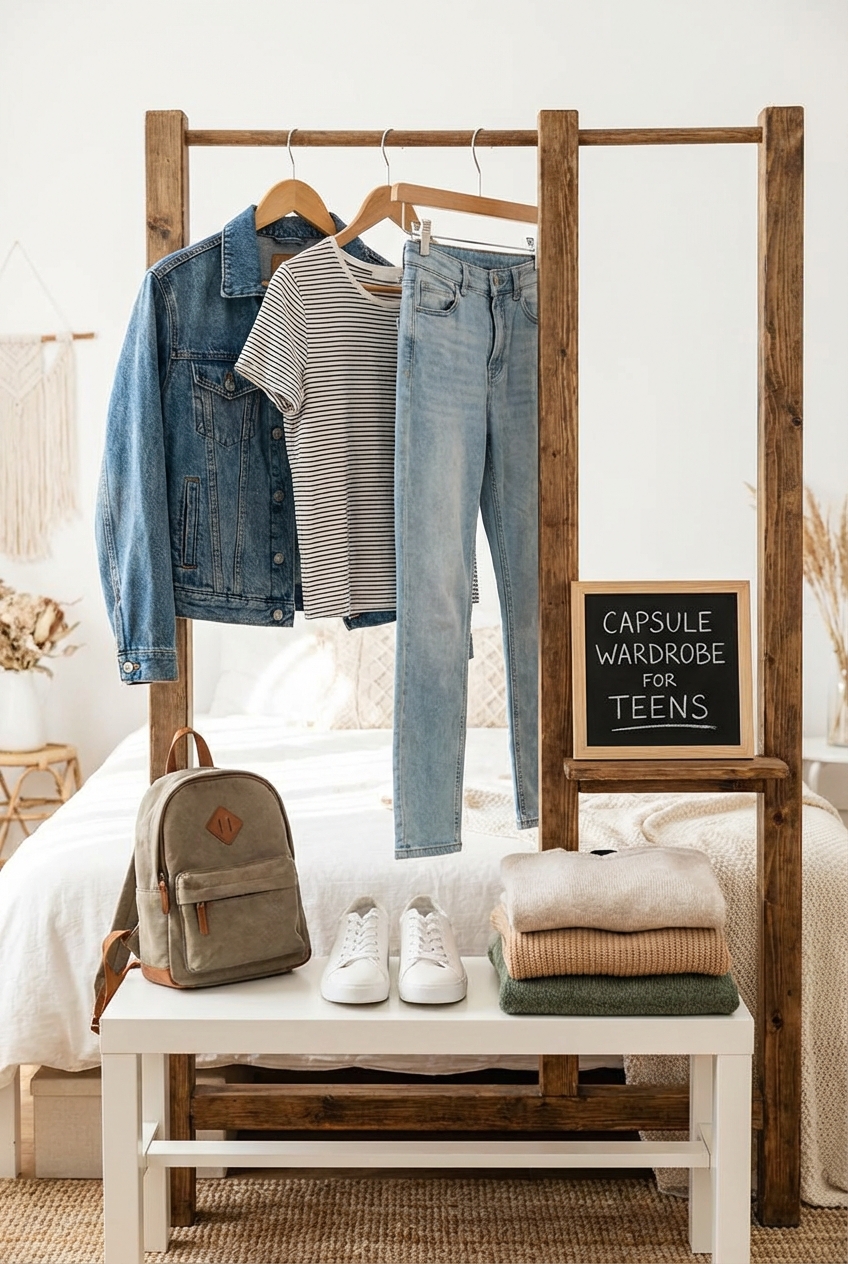 Capsule Wardrobe For Teens Cool And Practical Essentials
