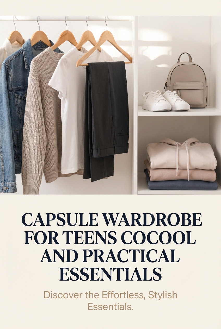 Capsule Wardrobe For Teens Cool And Practical Essentials - photo 2