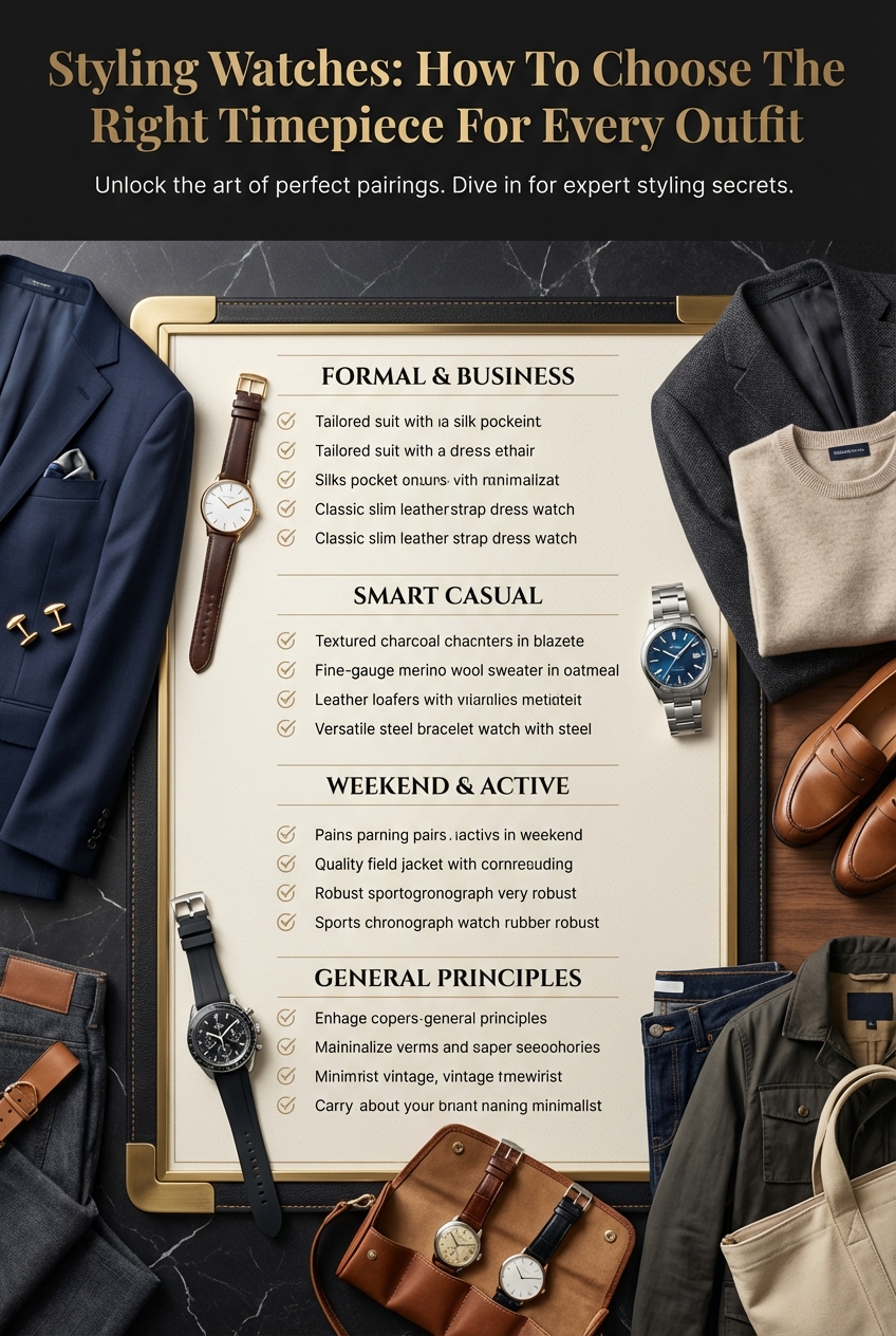 Styling Watches How To Choose The Right Timepiece For Every Outfit - photo 5