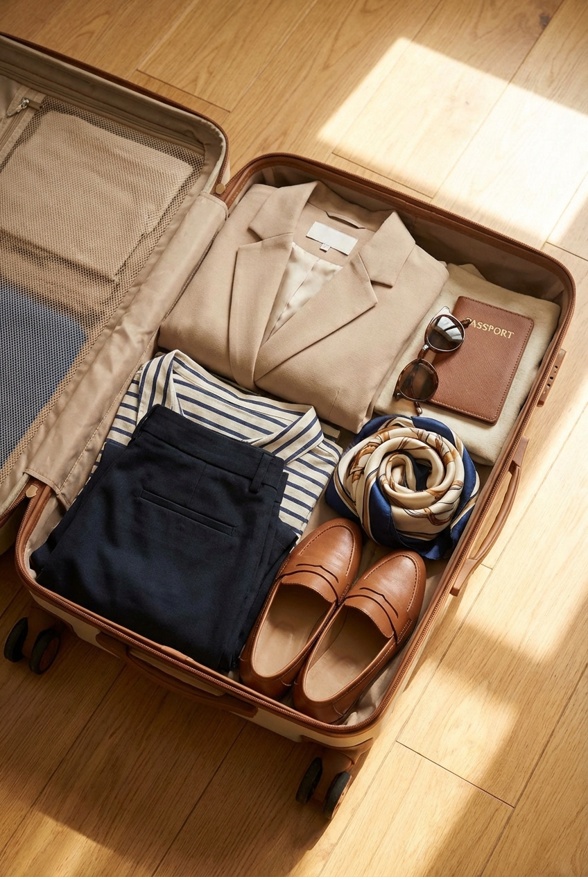 Capsule Wardrobe For Jet Setting Entrepreneurs