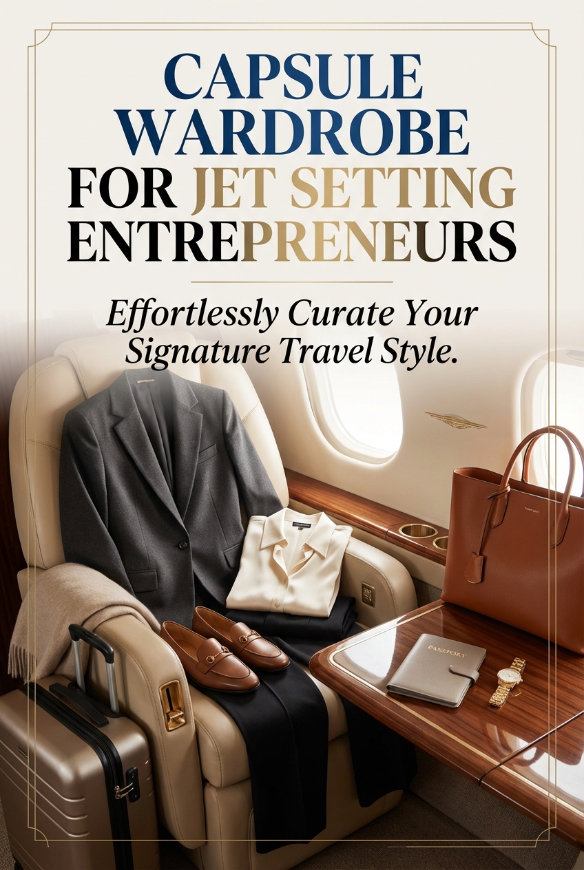 Capsule Wardrobe For Jet Setting Entrepreneurs - photo 2