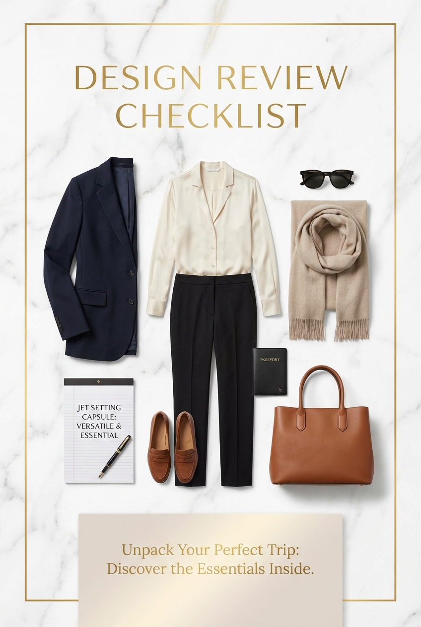 Capsule Wardrobe For Jet Setting Entrepreneurs - photo 5