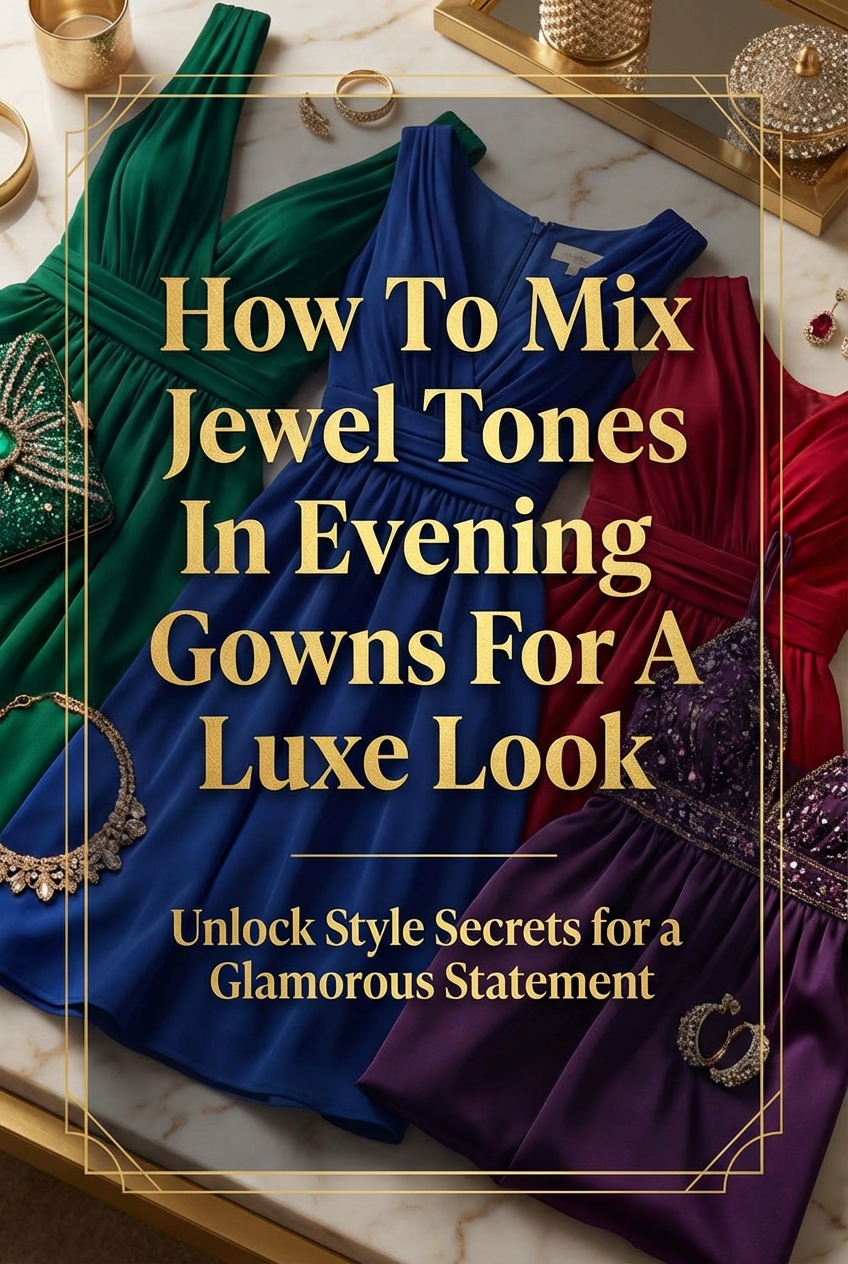 How To Mix Jewel Tones In Evening Gowns For A Luxe Look - photo 2