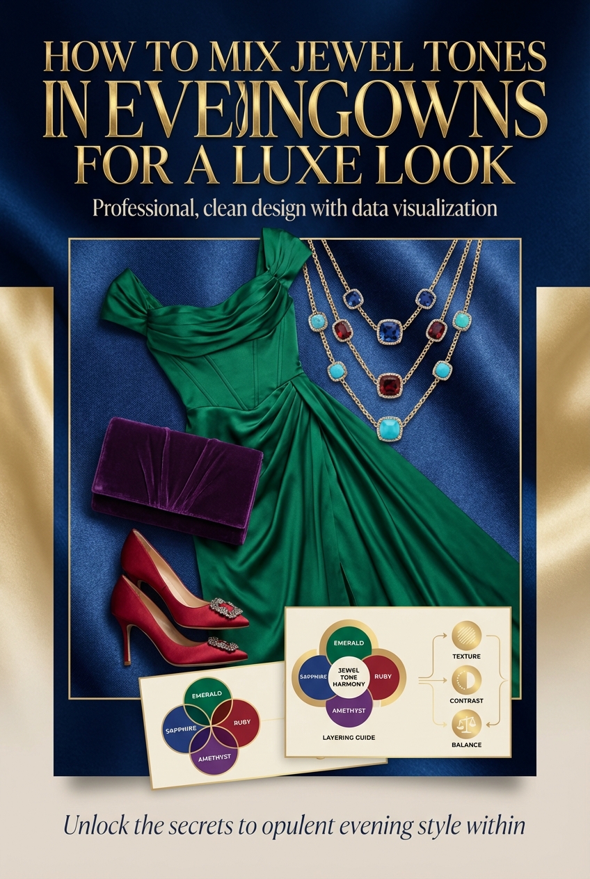 How To Mix Jewel Tones In Evening Gowns For A Luxe Look - photo 3