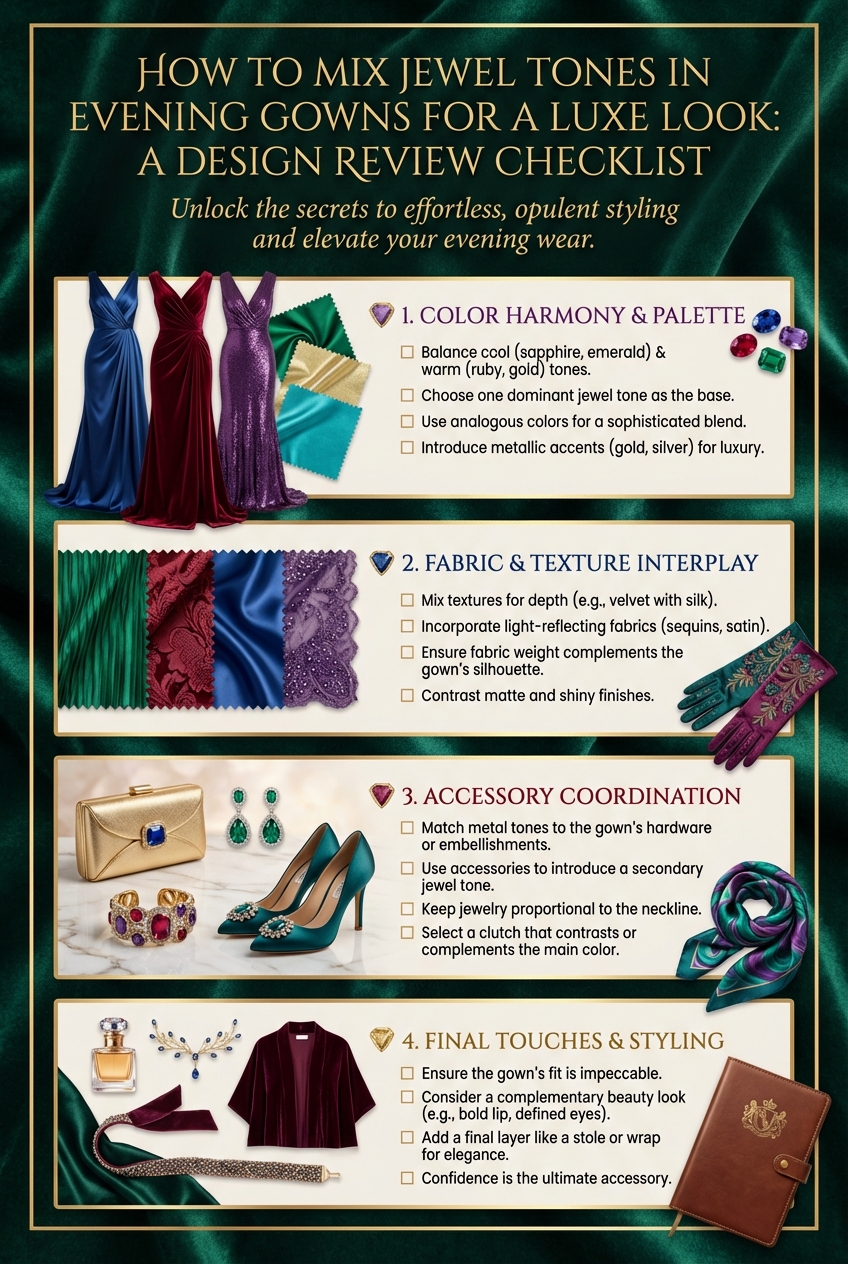 How To Mix Jewel Tones In Evening Gowns For A Luxe Look - photo 5