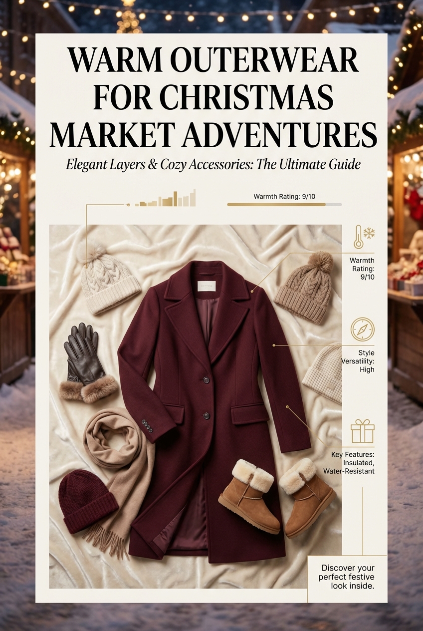Warm Outerwear For Christmas Market Adventures - photo 3