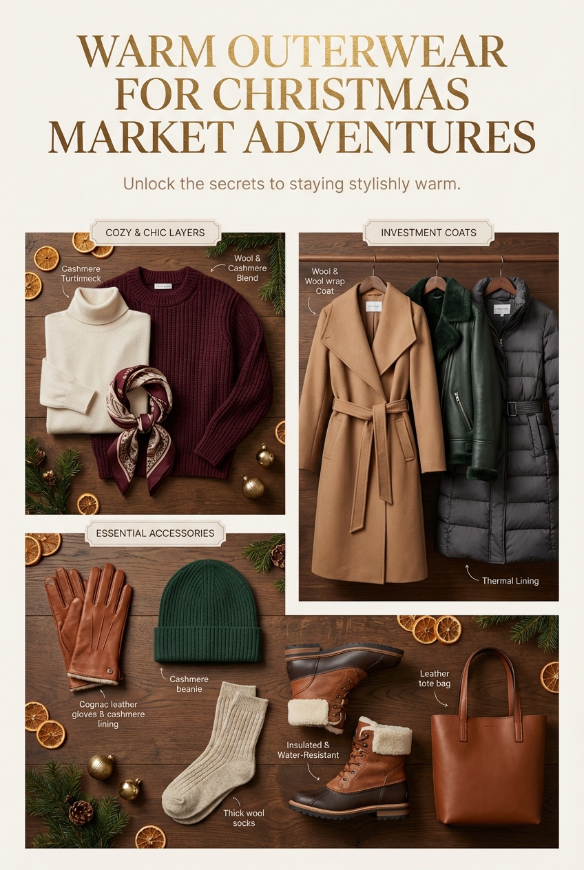 Warm Outerwear For Christmas Market Adventures - photo 4