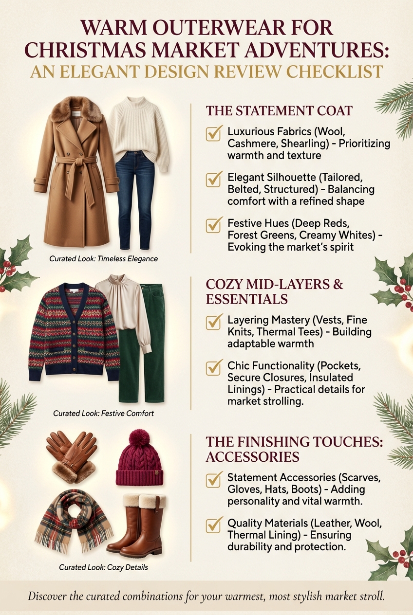 Warm Outerwear For Christmas Market Adventures - photo 5