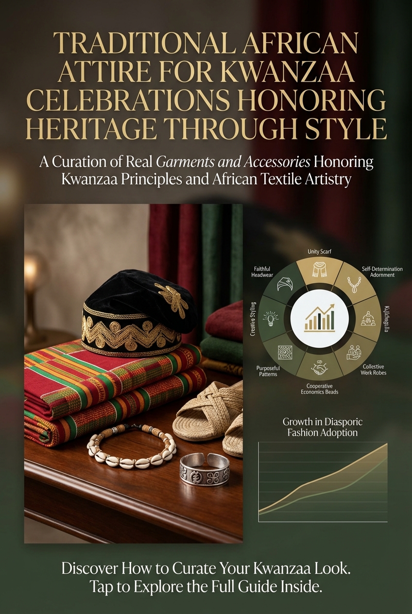 Traditional African Attire For Kwanzaa Celebrations Honoring Heritage Through Style - photo 3