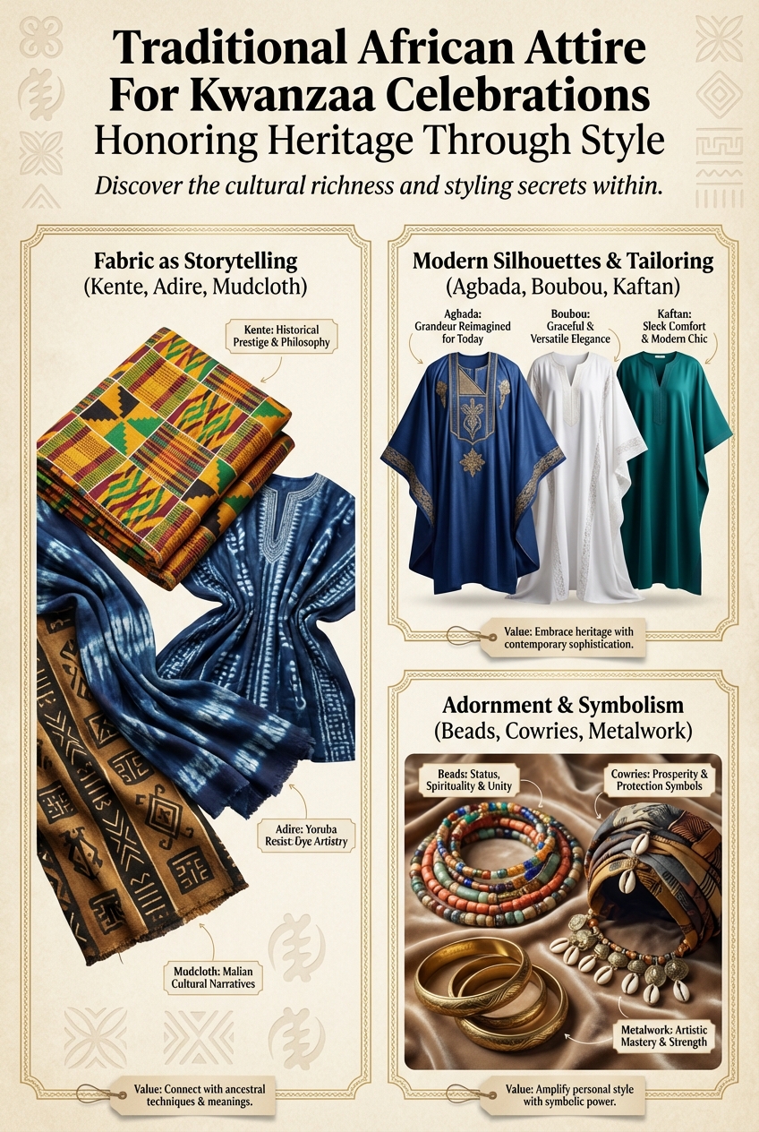 Traditional African Attire For Kwanzaa Celebrations Honoring Heritage Through Style - photo 4