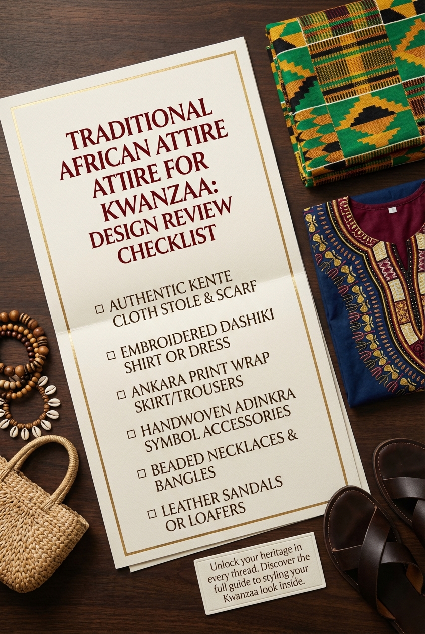 Traditional African Attire For Kwanzaa Celebrations Honoring Heritage Through Style - photo 5