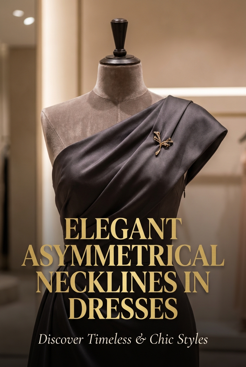 Elegant Asymmetrical Necklines In Dresses - photo 2
