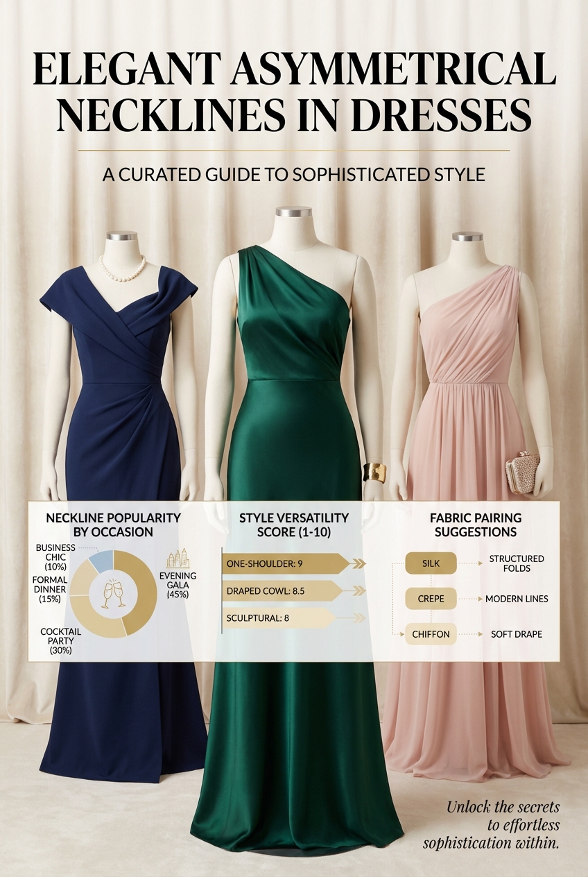 Elegant Asymmetrical Necklines In Dresses - photo 3