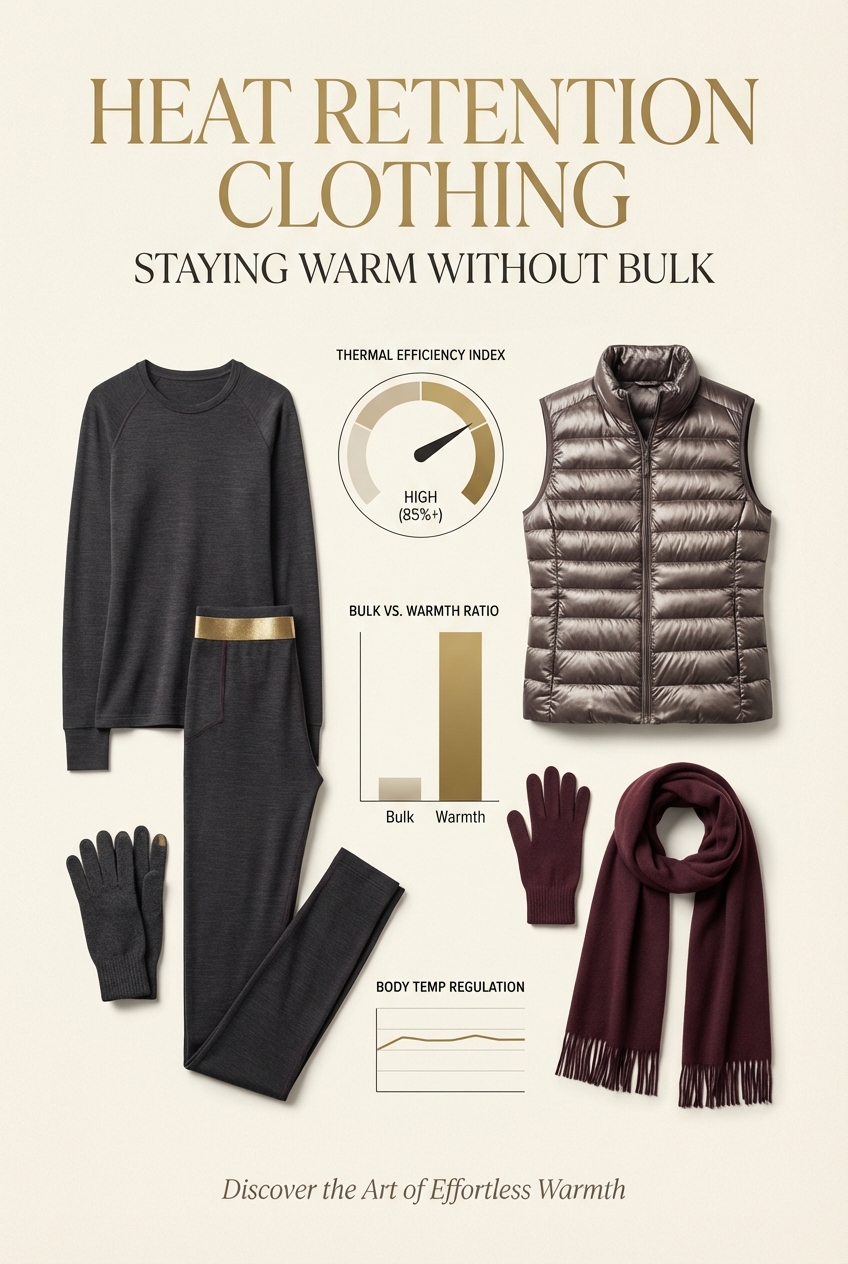 Heat Retention Clothing Staying Warm Without Bulk - photo 3