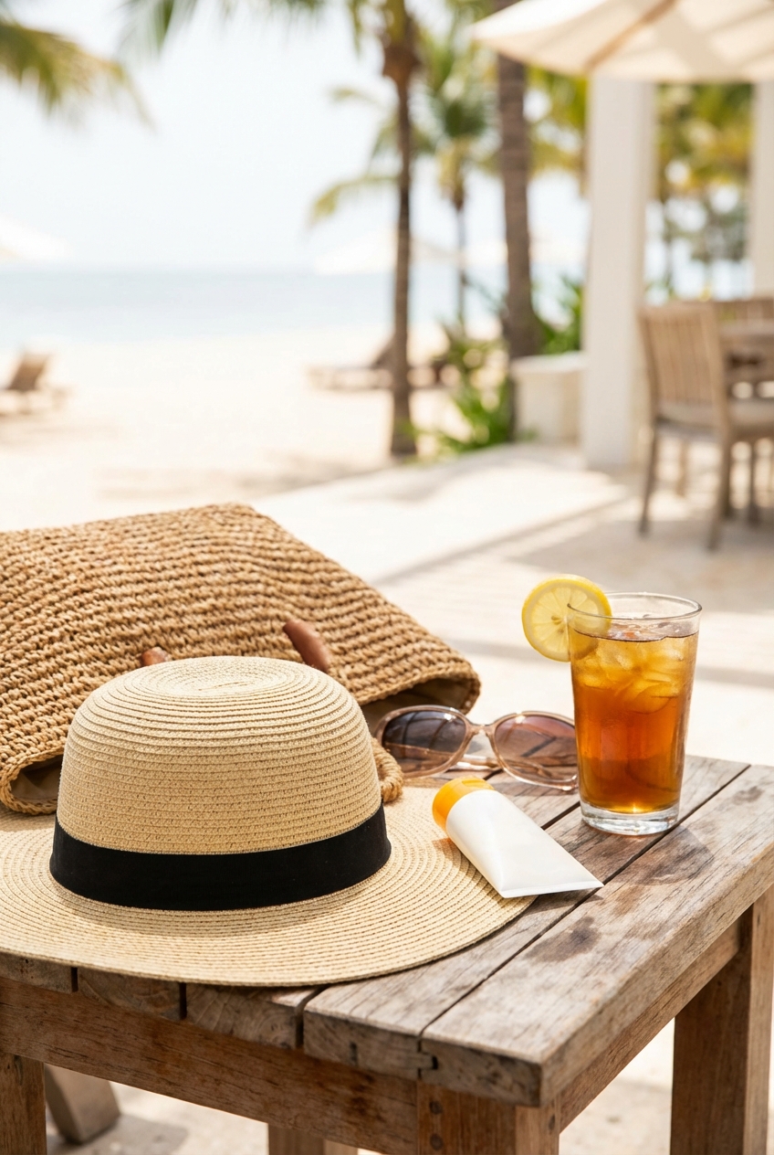Wide Brim Straw Hats For Shade On Hot Days