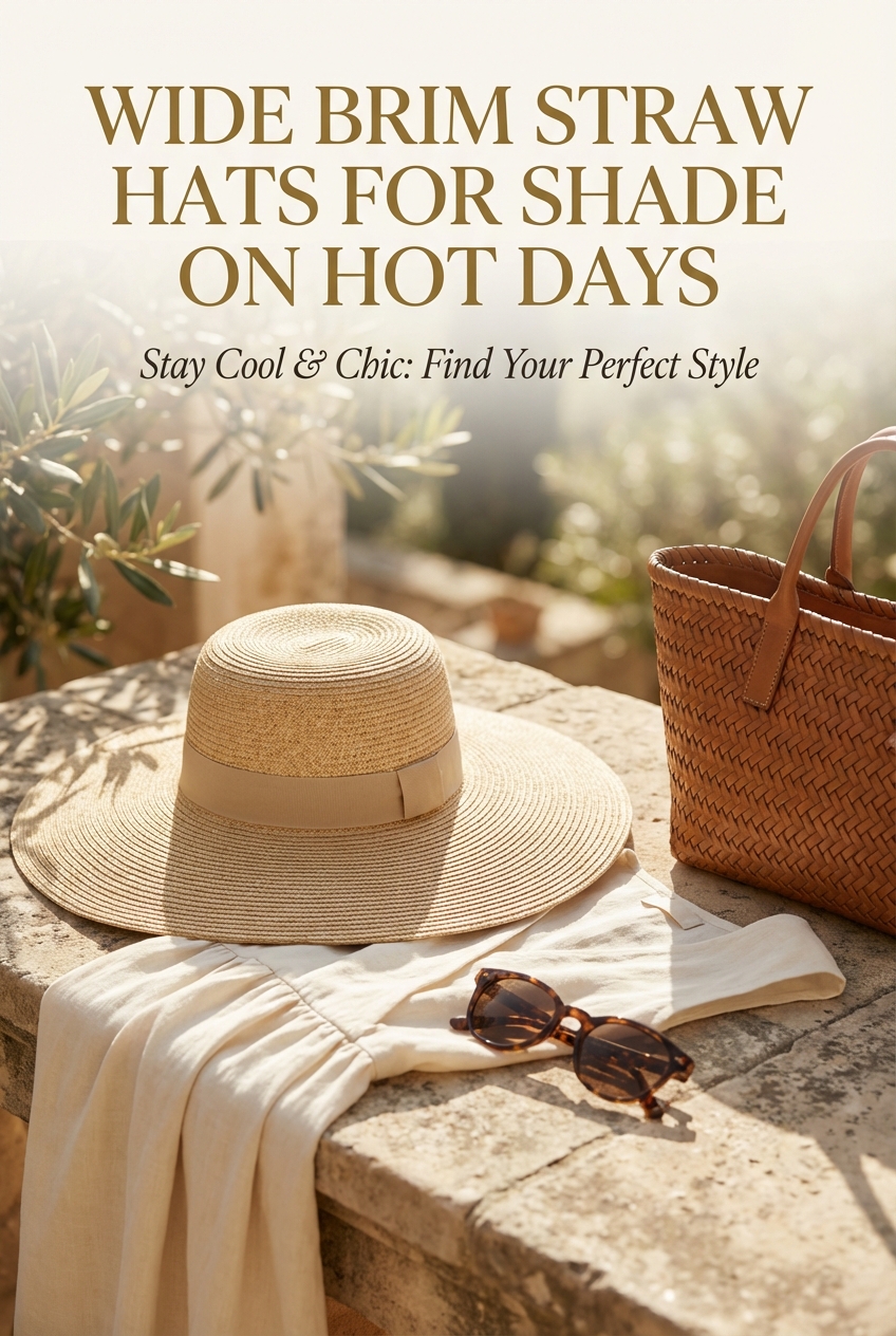 Wide Brim Straw Hats For Shade On Hot Days - photo 2