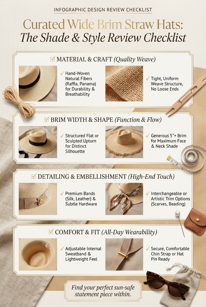 Wide Brim Straw Hats For Shade On Hot Days - photo 5
