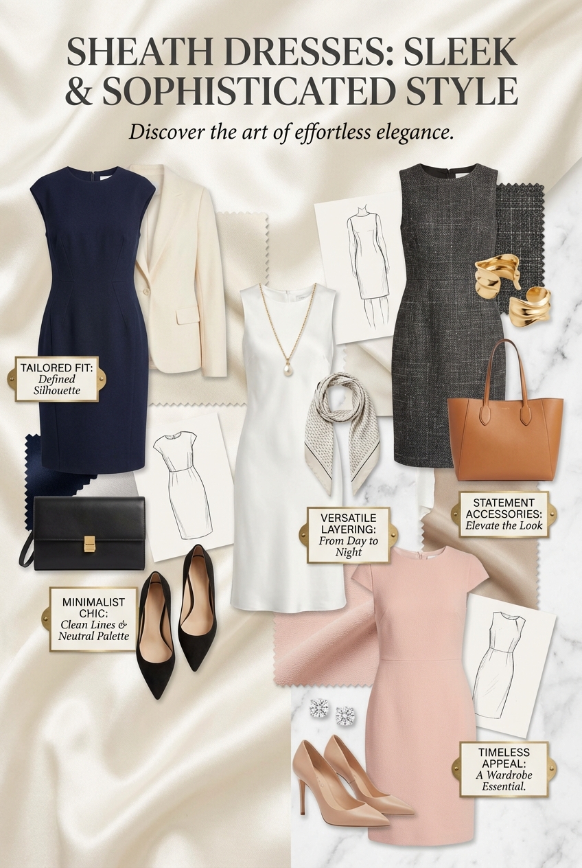 Sheath Dresses Sleek And Sophisticated Style - photo 4