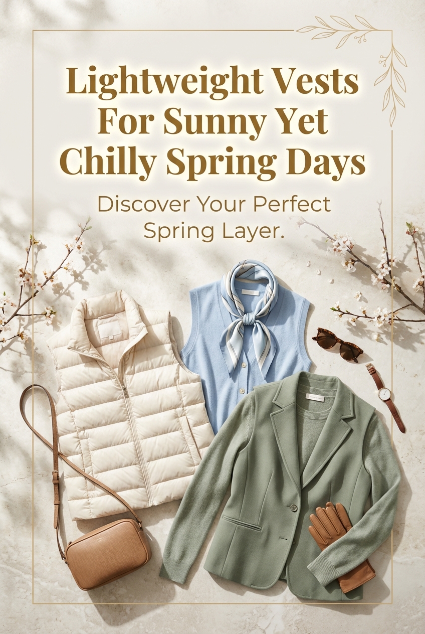 Lightweight Vests For Sunny Yet Chilly Spring Days - photo 2