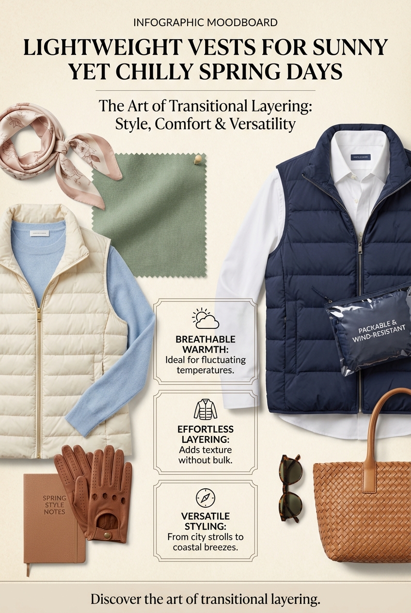 Lightweight Vests For Sunny Yet Chilly Spring Days - photo 4