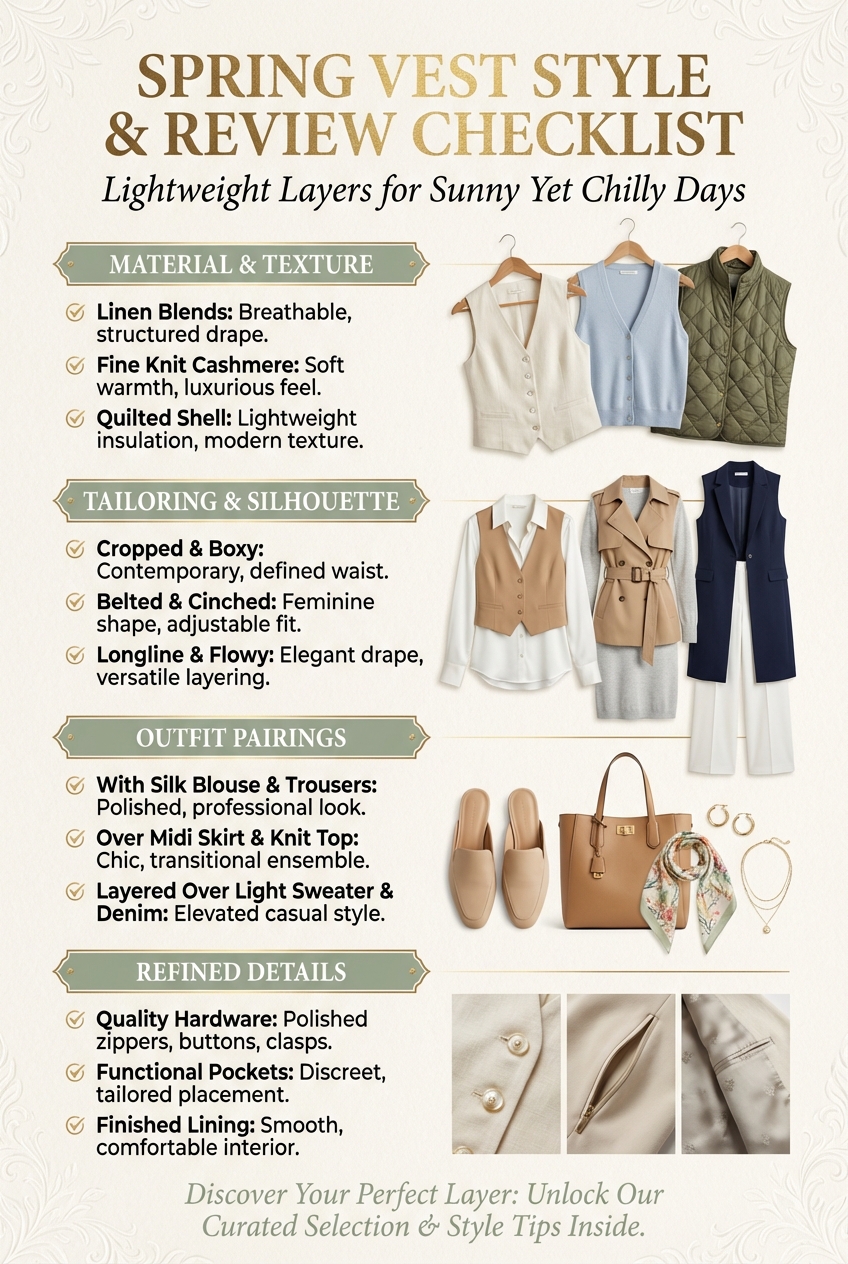 Lightweight Vests For Sunny Yet Chilly Spring Days - photo 5
