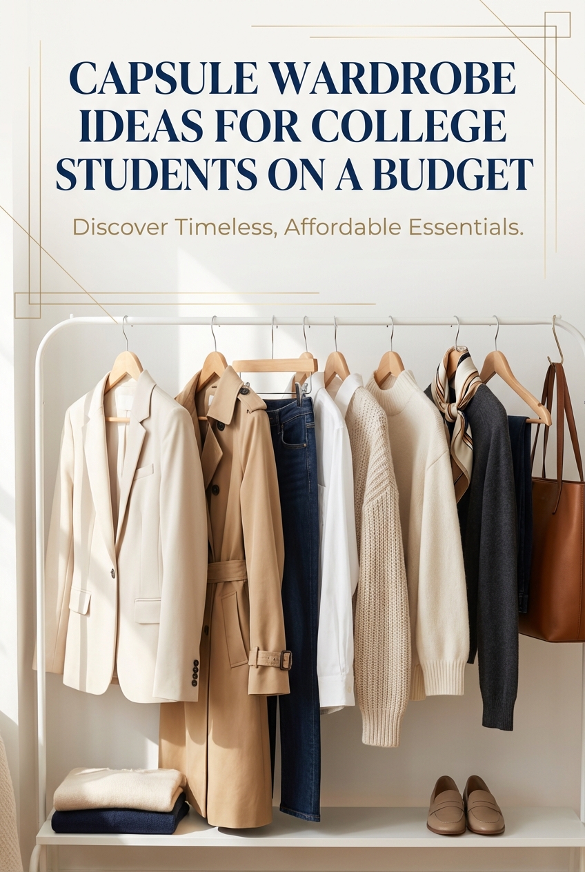 Capsule Wardrobe Ideas For College Students On A Budget - photo 2