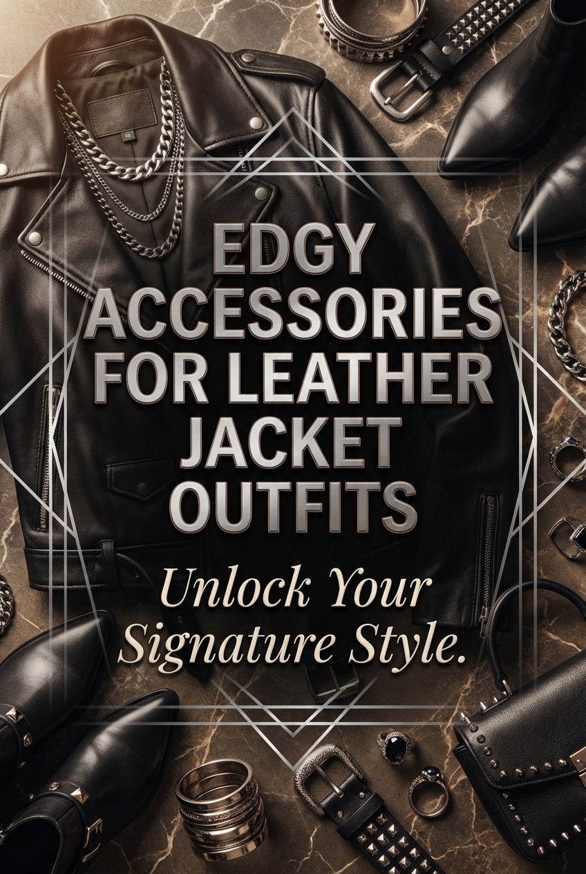 Edgy Accessories For Leather Jacket Outfits - photo 2