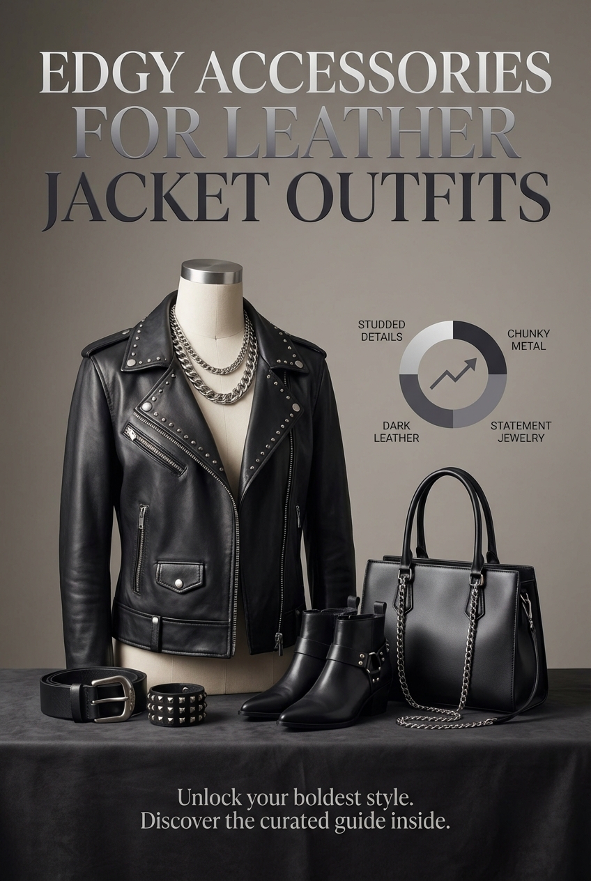 Edgy Accessories For Leather Jacket Outfits - photo 3