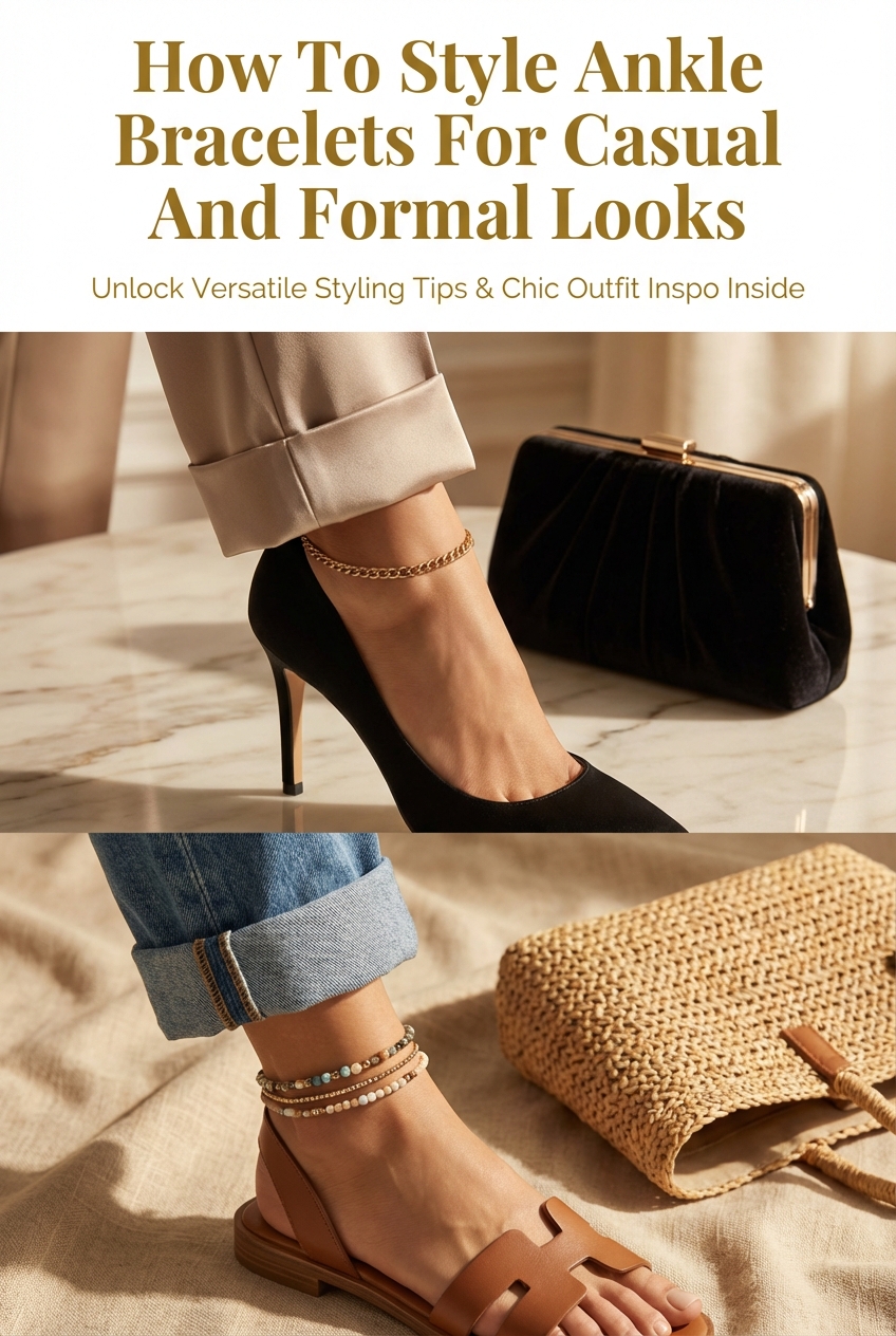 How To Style Ankle Bracelets For Casual And Formal Looks - photo 2