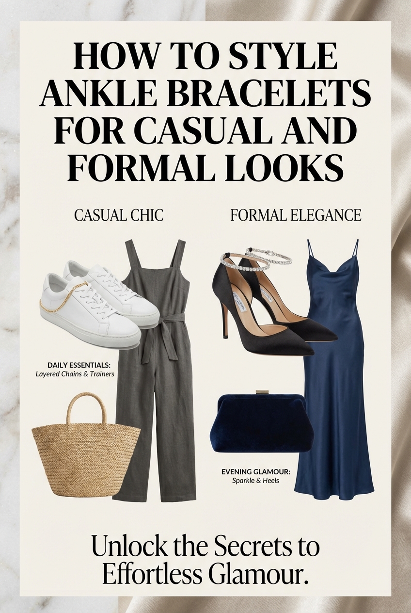 How To Style Ankle Bracelets For Casual And Formal Looks - photo 4