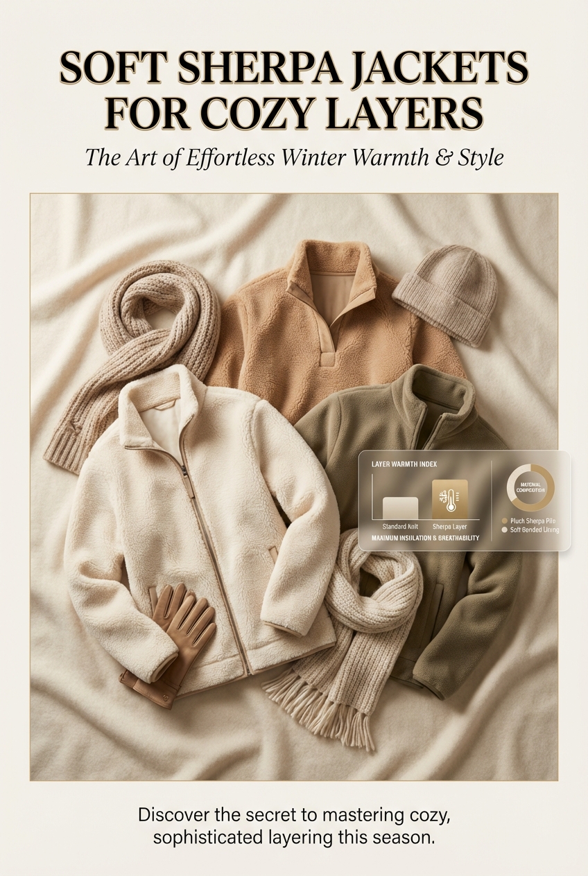 Soft Sherpa Jackets For Cozy Layers - photo 3
